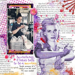 August Scraplift Challenge: LIft Dawn