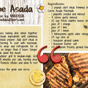 Carne Asada Recipe