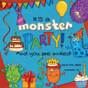 It's a monster party