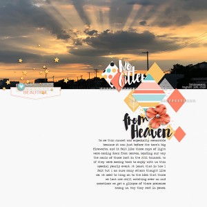 Heavenly Sunset