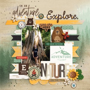 on an adventure