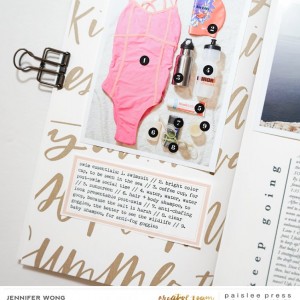 52 Favorites No. 31 (swim bag catalog detail)