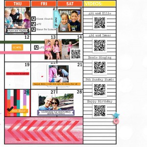 July 2018 Planner Review Page {right}