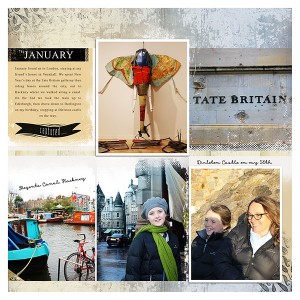 January summary page