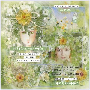 Template Challenge-August- Fiddlesticks Number 38-Botanical Green