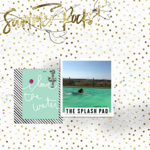 The splash pad