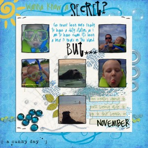 Beach in November