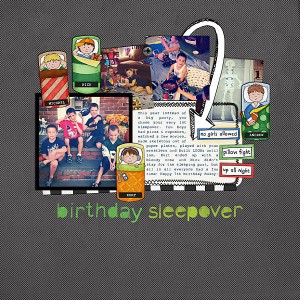 Birthday Sleepover