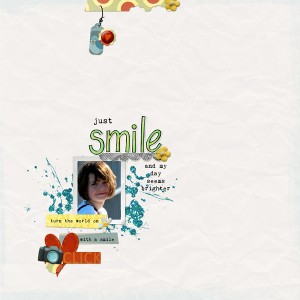 just smile