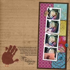 Thanksgiving Turkey Card