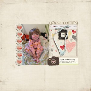 Good Morning-temlate Challenge