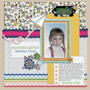 Kindergarten Identity Crisis Resolved