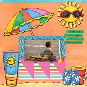 A Boy at the Beach
