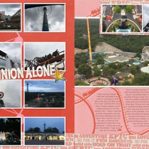Kings Dominion Alone