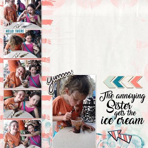 Azure-lee and Jessalyn - Ice cream