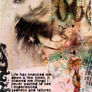 Life has knocked me down...