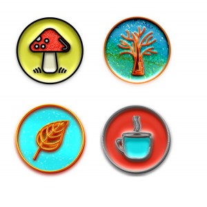 Fall Enamel Pins