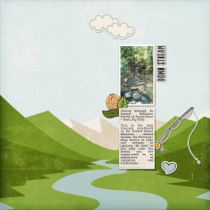 down stream