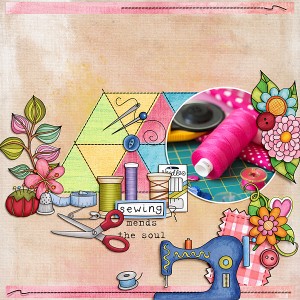 Sewing mends the soul