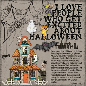 Love Halloween - October Challenge