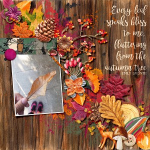 Every leaf...