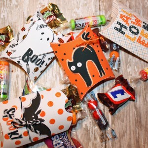 Spook Halloween Treat Pillow boxes