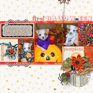 Tunie's first halloween