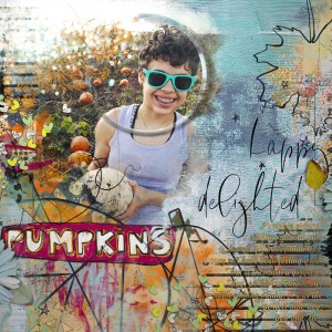 Happy Delighted Pumpkins - Monthly Muse - October week#1