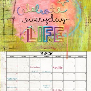 2019 Calendar Challenge by NBK-Design (March)