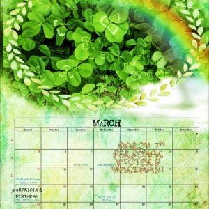 Calendar-March