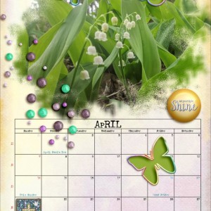 Calendar-April