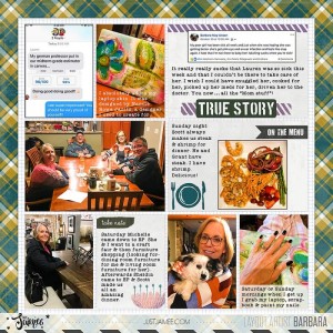 2018 Project Life | Week 42 (right side)