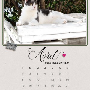 Calendar 2019_April