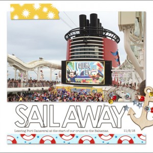 Disney Cruise: Sail Away Party on the Dream
