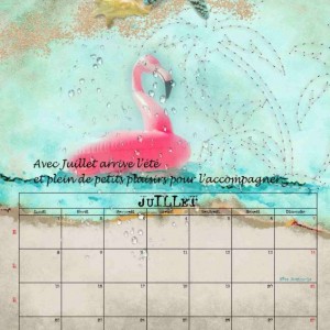 Calendrier Juillet 2019