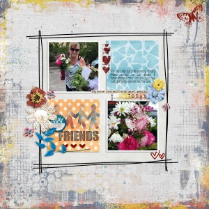 flowers from friends
