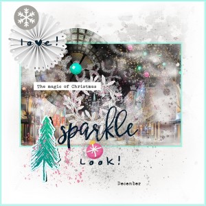 Art Journaling-November-Contrasts In Art-Patterns & Shapes-Week #3-Holiday Shine