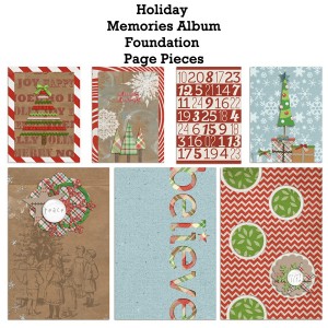 Holiday Memories Foundation Pages