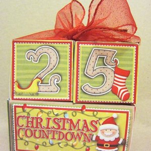 Christmas Countdown blocks