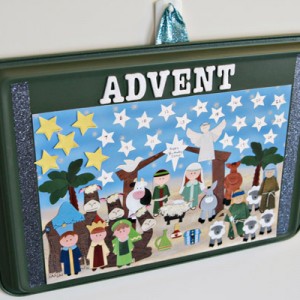 Advent Christmas Cookie sheet Calendar