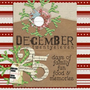 2011 Holiday Memories Title Page