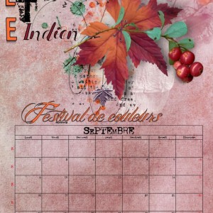 Calendrier Septembre 2019