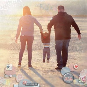 Tgoon-family-sunset December 2018 Scraplift challenge