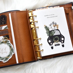 White Christmas Planner
