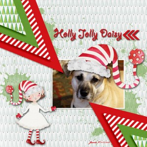 Holly Jolly Daisy - Dec Challenge