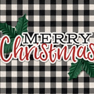 Christmas printable for blog