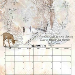 Calendrier Décembre