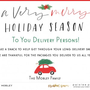 For You Delivery Drivers