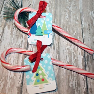 Candy Cane Tags