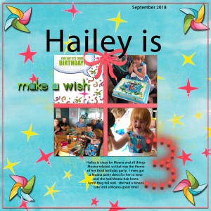 Hailey is 3